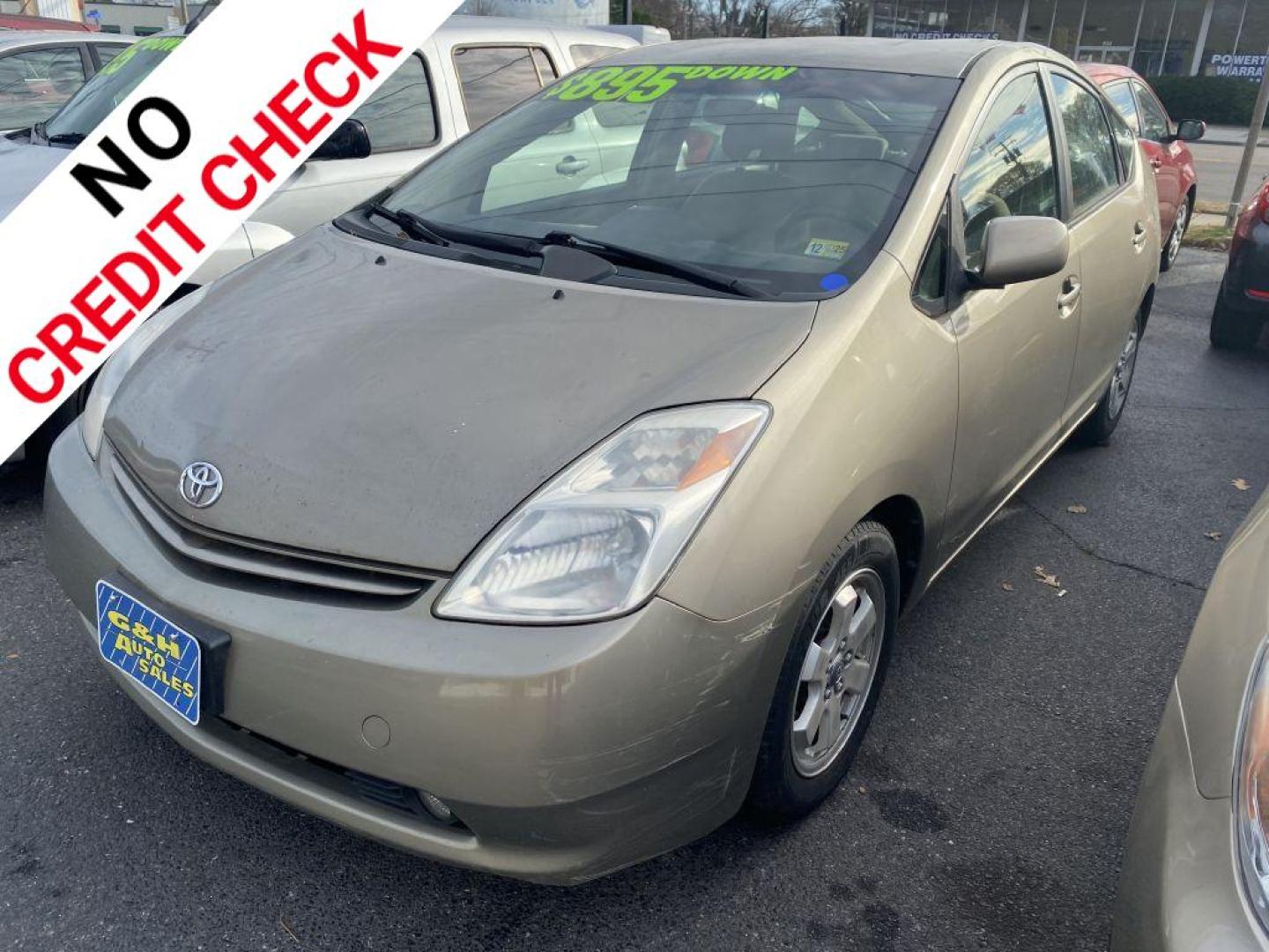 2005 TAN TOYOTA PRIUS (JTDKB20UX53) with an 1.5L engine, Automatic transmission, located at 930 E Little Creek Road, Norfolk, VA, 23518, (757) 588-0420, 36.915051, -76.244408 - -NO CREDIT CHECK -2YR ENGINE and TRANSMISSION WARRANTY -$495-$895 DOWN - Photo#0