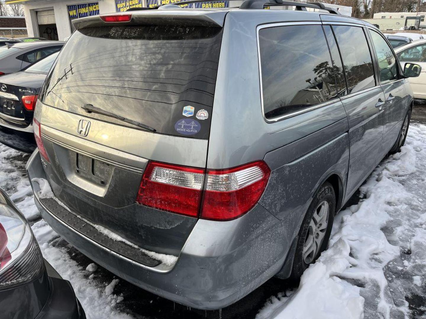 2007 BLUE HONDA ODYSSEY EXL (5FNRL38797B) with an 3.5L engine, Automatic transmission, located at 930 E Little Creek Road, Norfolk, VA, 23518, (757) 588-0420, 36.915051, -76.244408 - Photo#3