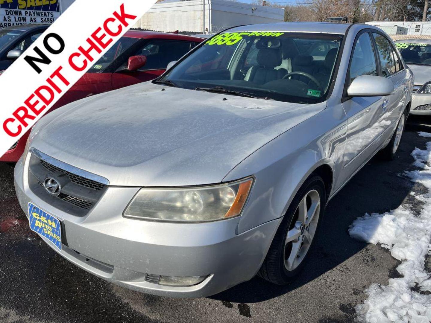 2006 SILVER HYUNDAI SONATA GLS (5NPEU46F86H) with an 3.3L engine, Automatic transmission, located at 930 E Little Creek Road, Norfolk, VA, 23518, (757) 588-0420, 36.915051, -76.244408 - Photo#0