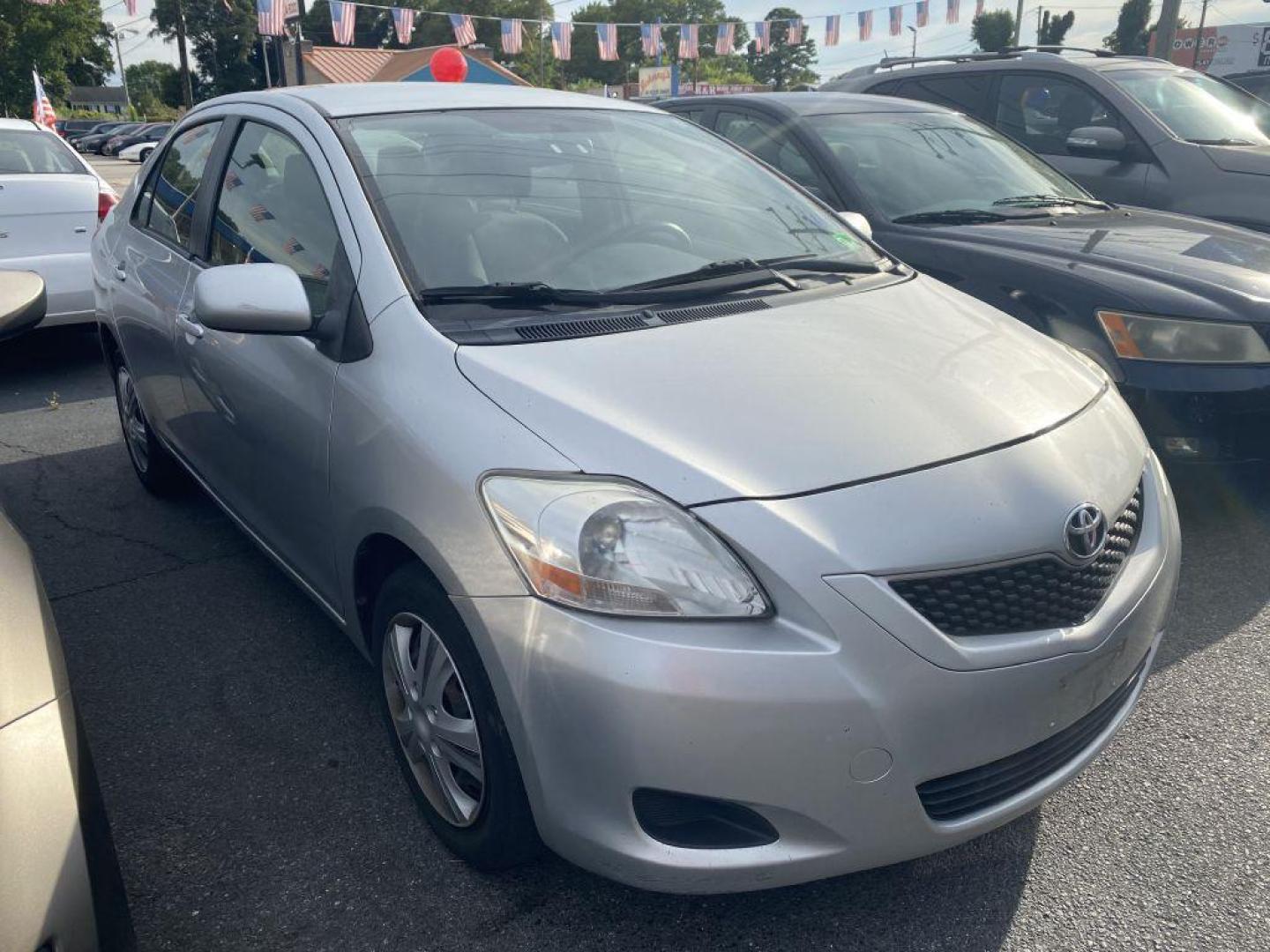 2012 SILVER TOYOTA YARIS (JTDBT4K3XCL) with an 1.5L engine, Automatic transmission, located at 930 E Little Creek Road, Norfolk, VA, 23518, (757) 588-0420, 36.915051, -76.244408 - Photo#0