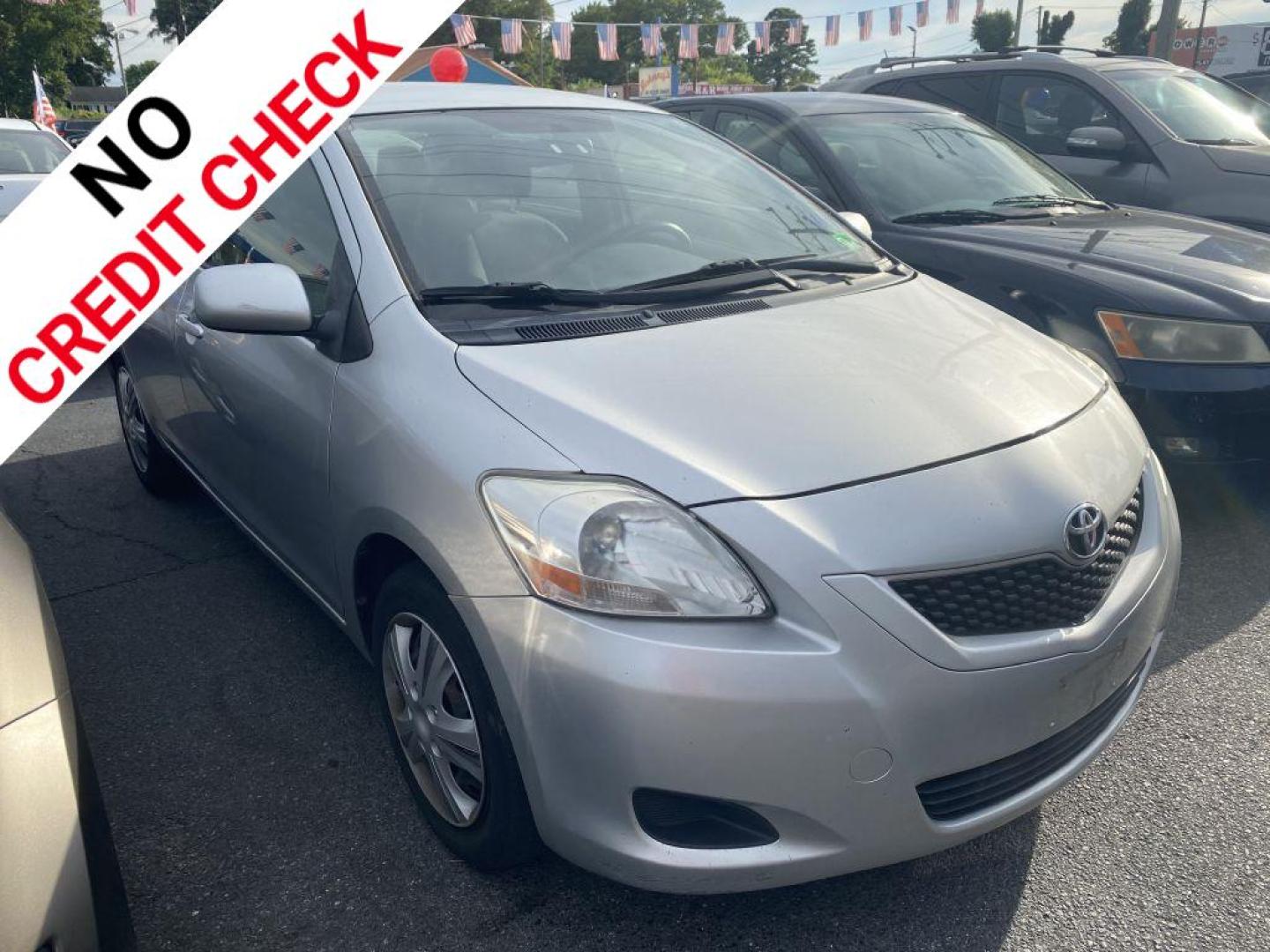 2012 SILVER TOYOTA YARIS (JTDBT4K3XCL) with an 1.5L engine, Automatic transmission, located at 930 E Little Creek Road, Norfolk, VA, 23518, (757) 588-0420, 36.915051, -76.244408 - Photo#0
