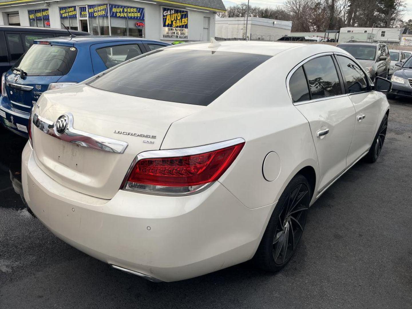 2011 WHITE BUICK LACROSSE CXS (1G4GE5ED9BF) with an 3.6L engine, Automatic transmission, located at 930 E Little Creek Road, Norfolk, VA, 23518, (757) 588-0420, 36.915051, -76.244408 - Photo#3