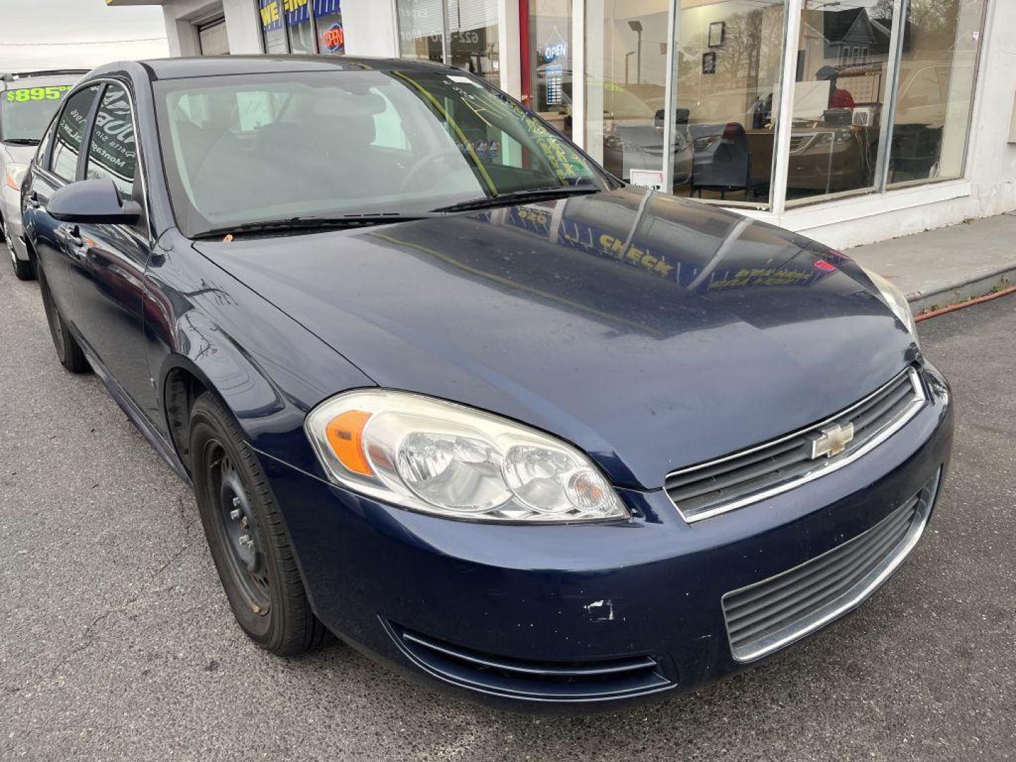 2009 BLUE CHEVROLET IMPALA LS (2G1WB57N091) with an 3.5L engine, Automatic transmission, located at 930 E Little Creek Road, Norfolk, VA, 23518, (757) 588-0420, 36.915051, -76.244408 - Photo#0