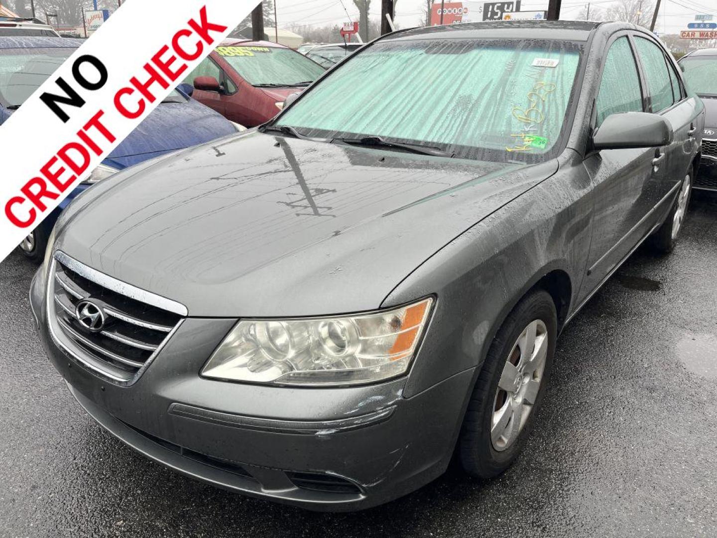 2010 GRAY HYUNDAI SONATA GLS (5NPET4AC4AH) with an 2.4L engine, Automatic transmission, located at 930 E Little Creek Road, Norfolk, VA, 23518, (757) 588-0420, 36.915051, -76.244408 - Photo#0