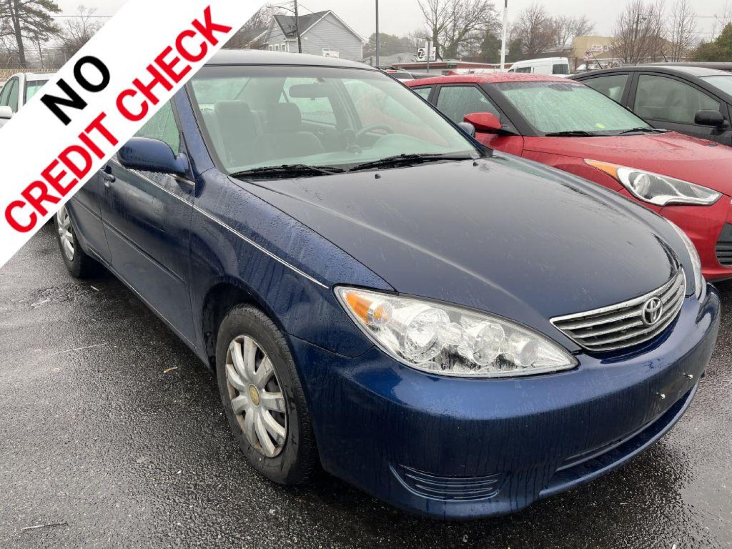 2005 BLUE TOYOTA CAMRY LE (4T1BE32K45U) with an 2.4L engine, Automatic transmission, located at 930 E Little Creek Road, Norfolk, VA, 23518, (757) 588-0420, 36.915051, -76.244408 - Photo#0