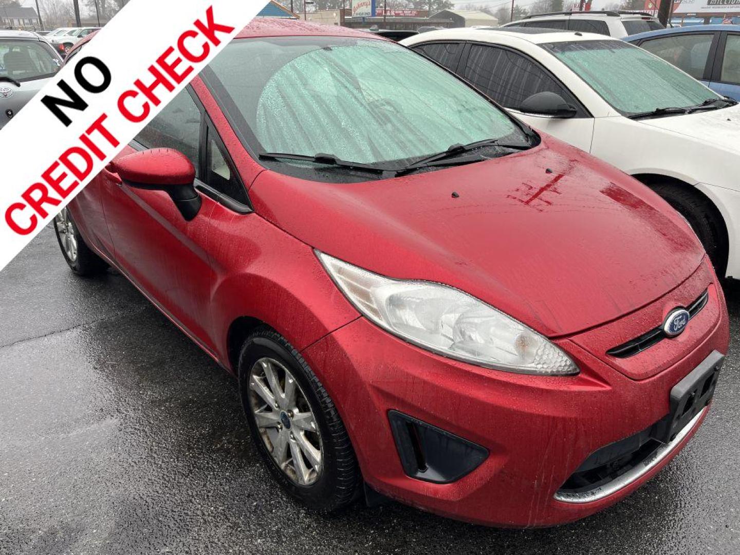 2011 RED FORD FIESTA SE (3FADP4EJ8BM) with an 1.6L engine, 6-Speed Manual transmission, located at 930 E Little Creek Road, Norfolk, VA, 23518, (757) 588-0420, 36.915051, -76.244408 - Photo#0
