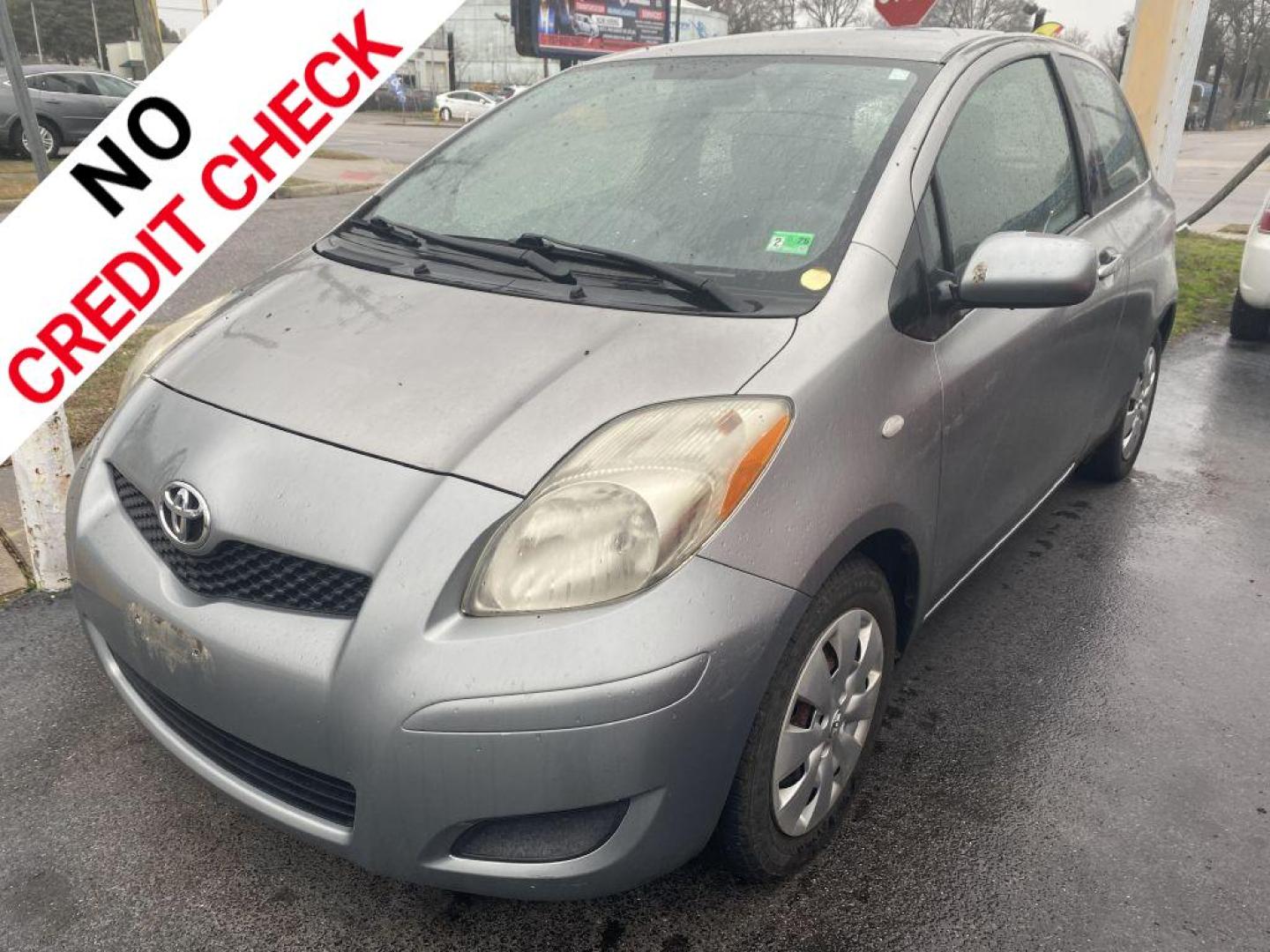 2010 GRAY TOYOTA YARIS (JTDJT4K36A5) with an 1.5L engine, 4-Speed Manual transmission, located at 930 E Little Creek Road, Norfolk, VA, 23518, (757) 588-0420, 36.915051, -76.244408 - Photo#0