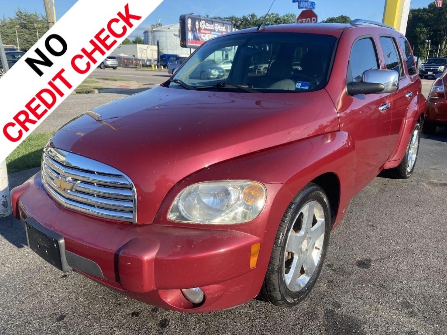 2007 RED CHEVROLET HHR LT (3GNDA33P27S) with an 2.4L engine, Automatic transmission, located at 930 E Little Creek Road, Norfolk, VA, 23518, (757) 588-0420, 36.915051, -76.244408- Photo#0