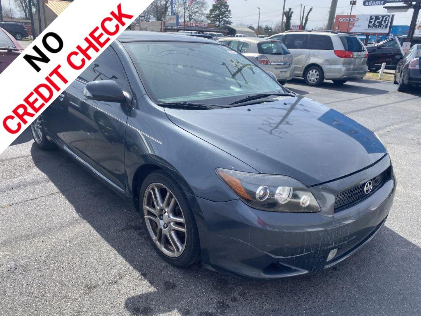 2009 GRAY SCION TC (JTKDE167390) with an 2.4L engine, 4-Speed Manual transmission, located at 930 E Little Creek Road, Norfolk, VA, 23518, (757) 588-0420, 36.915051, -76.244408 - Photo#0