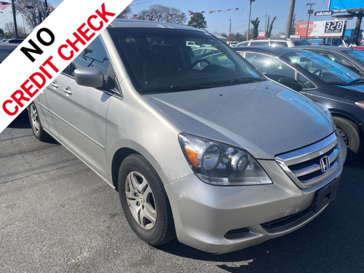 2007 GRAY HONDA ODYSSEY EXL (5FNRL38747B) with an 3.5L engine, Automatic transmission, located at 930 E Little Creek Road, Norfolk, VA, 23518, (757) 588-0420, 36.915051, -76.244408- Photo#0