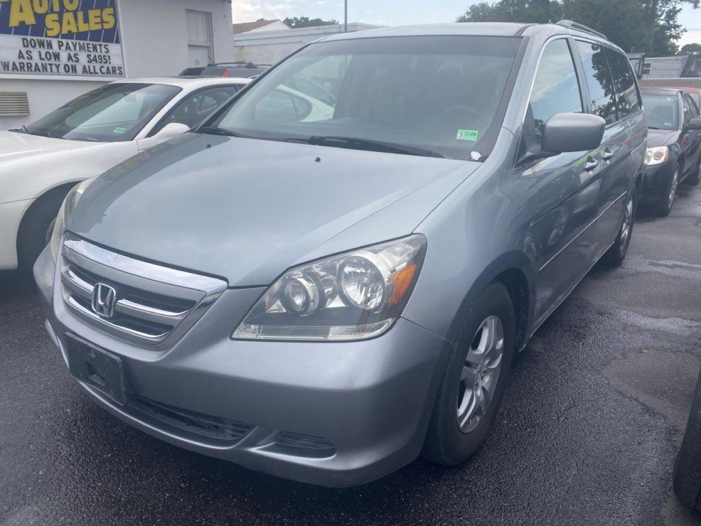 2007 BLUE HONDA ODYSSEY EX (5FNRL38487B) with an 3.5L engine, Automatic transmission, located at 930 E Little Creek Road, Norfolk, VA, 23518, (757) 588-0420, 36.915051, -76.244408 - Photo#0