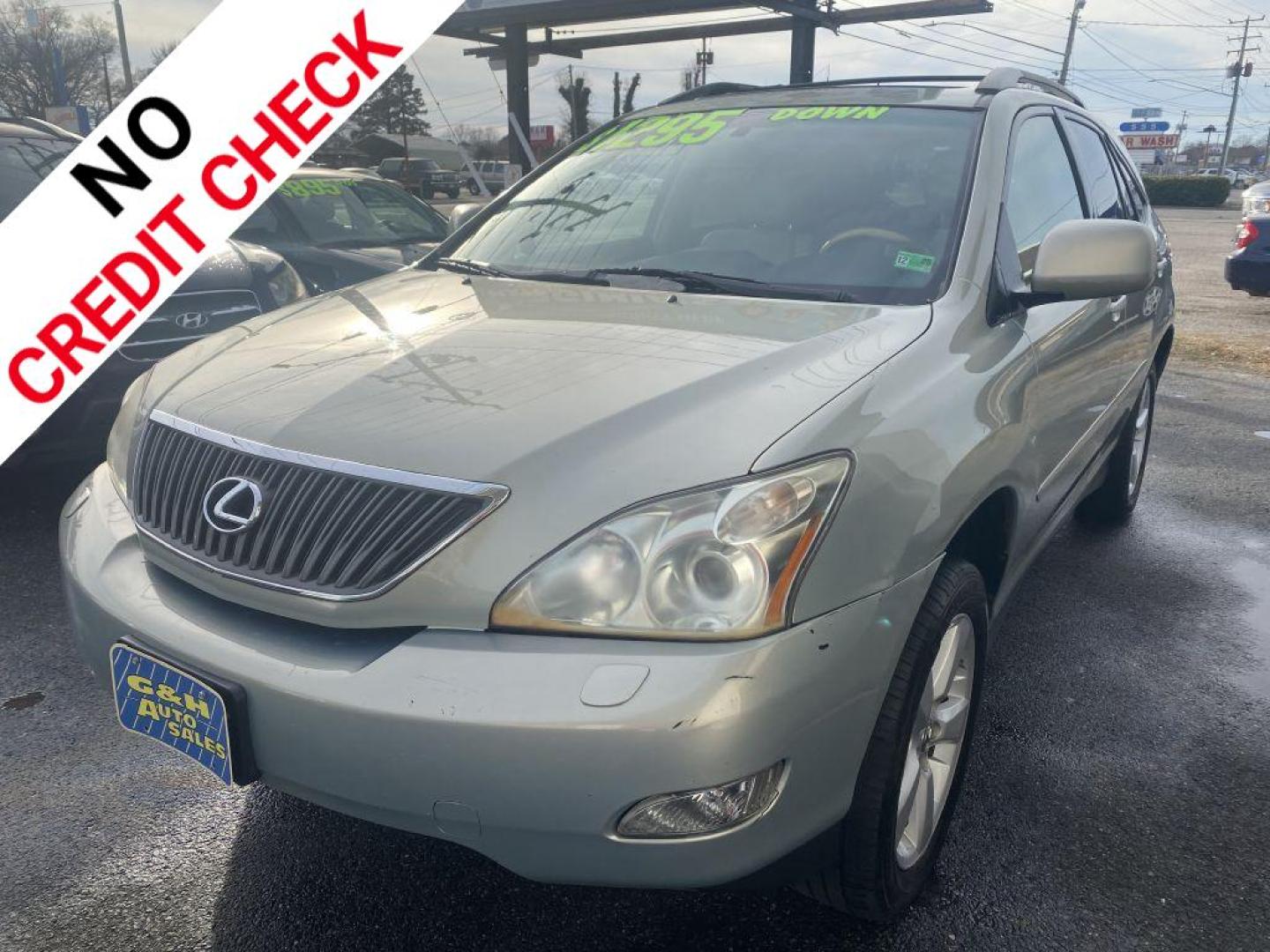 2007 GREEN LEXUS RX 350 (2T2HK31U67C) with an 3.5L engine, Automatic transmission, located at 930 E Little Creek Road, Norfolk, VA, 23518, (757) 588-0420, 36.915051, -76.244408 - Photo#0