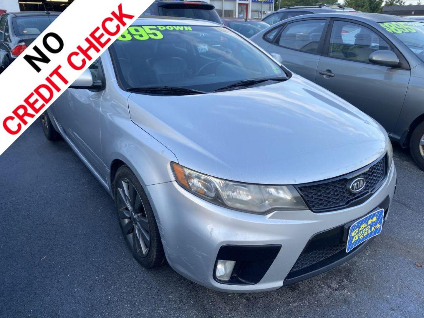 2011 SILVER KIA FORTE SX (KNAFW6A33B5) with an 2.4L engine, Automatic transmission, located at 930 E Little Creek Road, Norfolk, VA, 23518, (757) 588-0420, 36.915051, -76.244408 - Photo#0