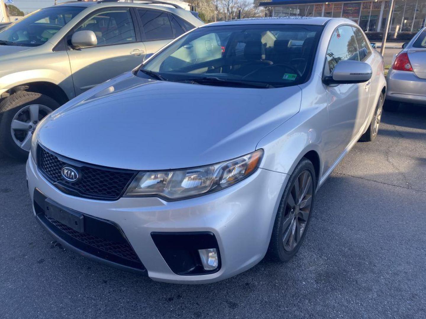 2011 SILVER KIA FORTE SX (KNAFW6A33B5) with an 2.4L engine, Automatic transmission, located at 930 E Little Creek Road, Norfolk, VA, 23518, (757) 588-0420, 36.915051, -76.244408 - Photo#0