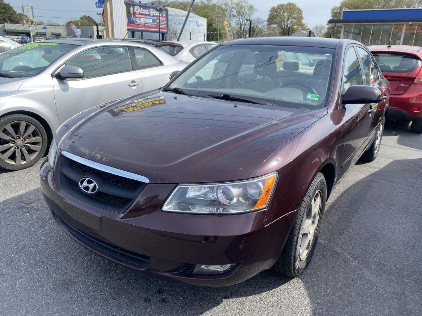 2006 BURG HYUNDAI SONATA GLS (5NPEU46C96H) with an 2.4L engine, Automatic transmission, located at 930 E Little Creek Road, Norfolk, VA, 23518, (757) 588-0420, 36.915051, -76.244408 - Photo#0