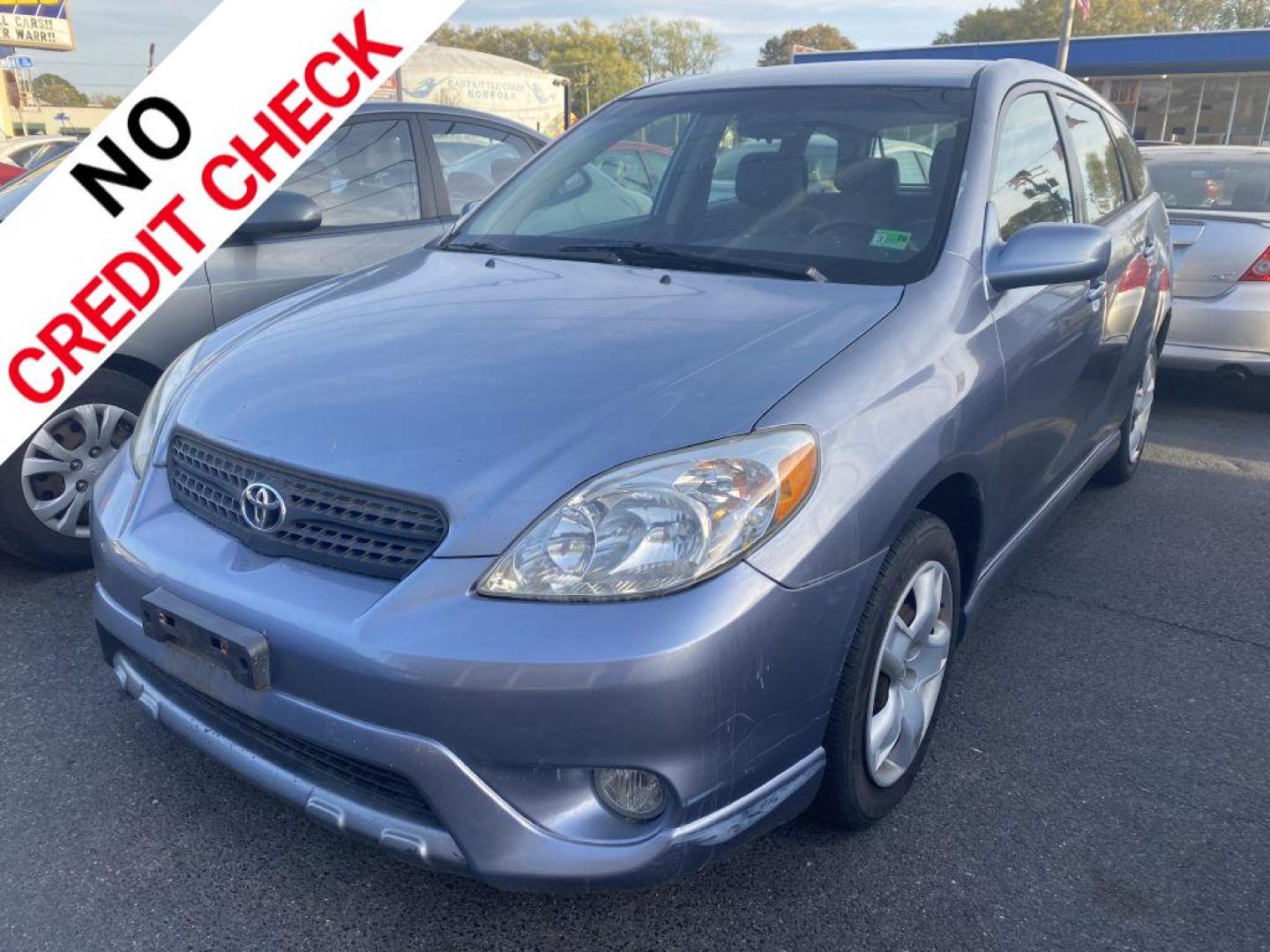 2006 BLUE TOYOTA COROLLA MATRIX XR (2T1KR32E76C) with an 1.8L engine, Automatic transmission, located at 930 E Little Creek Road, Norfolk, VA, 23518, (757) 588-0420, 36.915051, -76.244408 - Photo#0