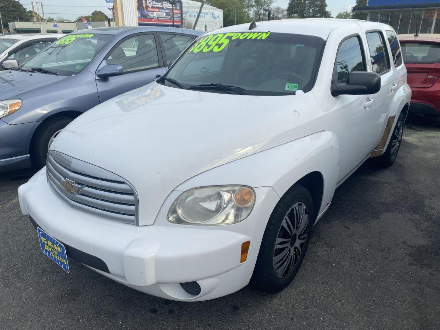 2008 WHITE CHEVROLET HHR LS (3GNCA13D38S) with an 2.2L engine, Automatic transmission, located at 930 E Little Creek Road, Norfolk, VA, 23518, (757) 588-0420, 36.915051, -76.244408 - Photo#0