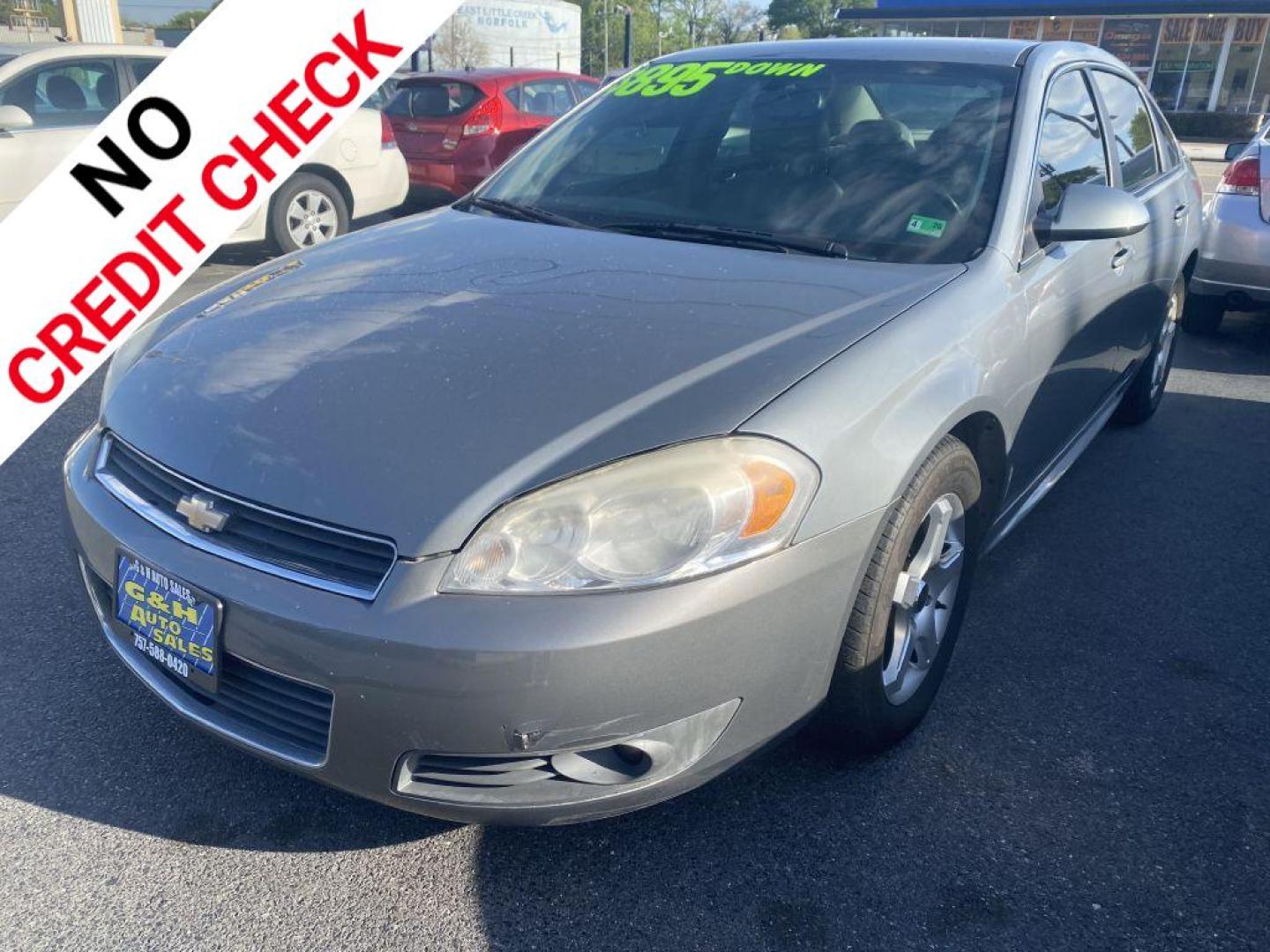 2009 GRAY CHEVROLET IMPALA 2LT (2G1WC57M891) with an 3.9L engine, Automatic transmission, located at 930 E Little Creek Road, Norfolk, VA, 23518, (757) 588-0420, 36.915051, -76.244408 - Photo#0