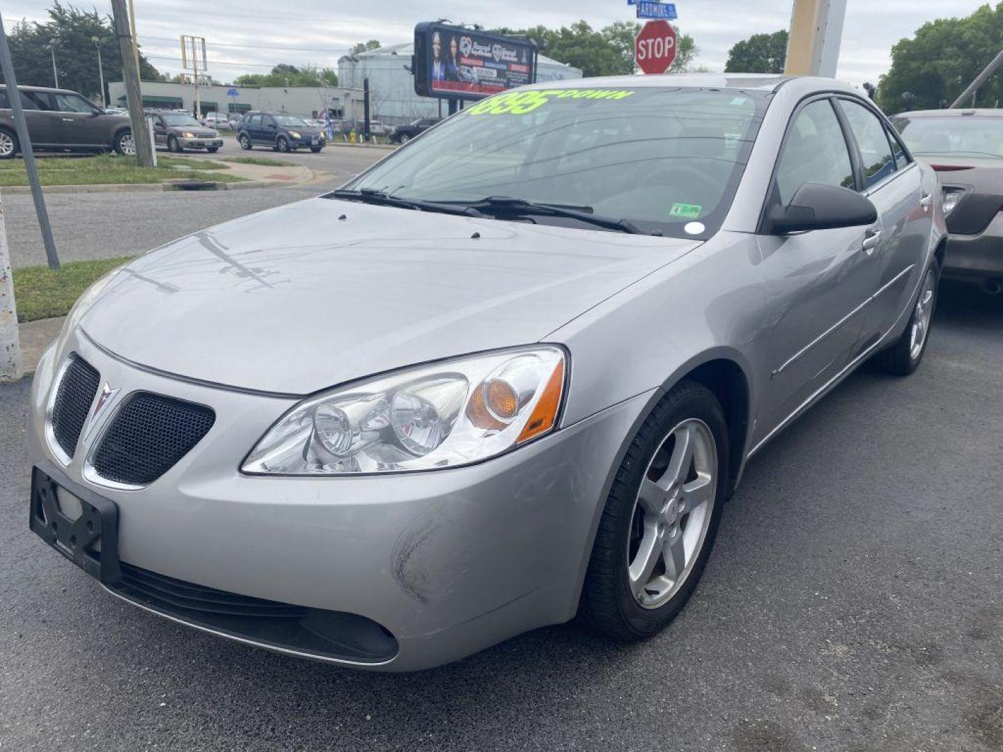2007 SILVER PONTIAC G6 BASE (1G2ZG58N874) with an 3.5L engine, Automatic transmission, located at 930 E Little Creek Road, Norfolk, VA, 23518, (757) 588-0420, 36.915051, -76.244408 - Photo#0