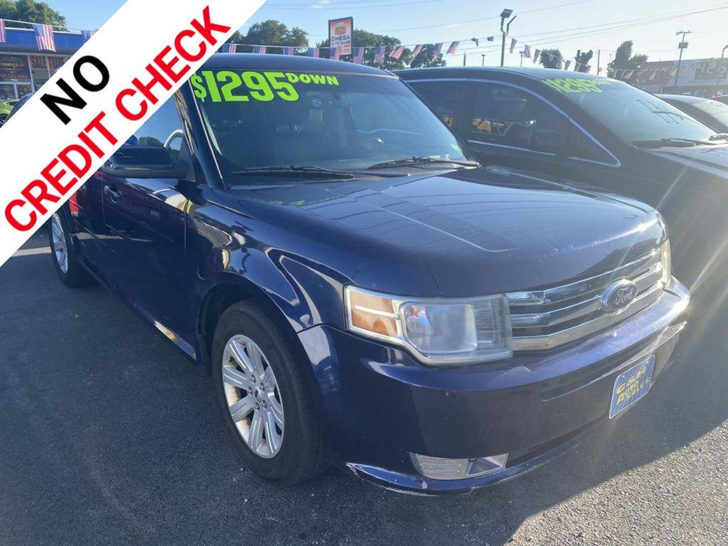 2011 BLUE FORD FLEX SE (2FMGK5BC3BB) with an 3.5L engine, Automatic transmission, located at 930 E Little Creek Road, Norfolk, VA, 23518, (757) 588-0420, 36.915051, -76.244408 - Photo#0