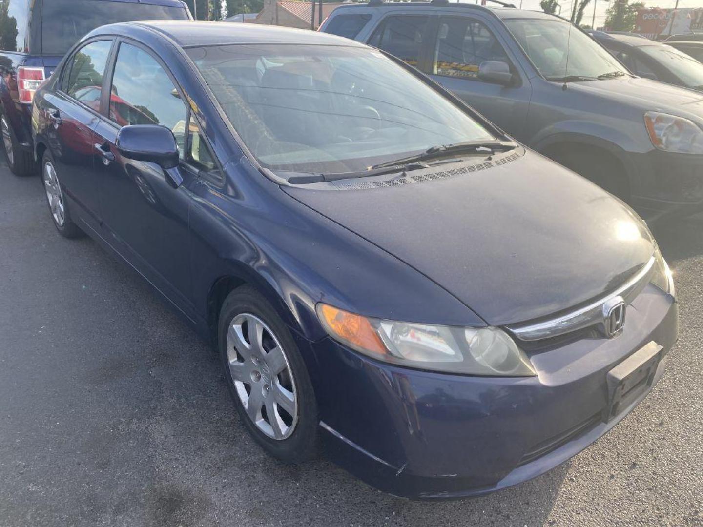 2006 BLUE HONDA CIVIC LX (1HGFA16506L) with an 1.8L engine, Automatic transmission, located at 930 E Little Creek Road, Norfolk, VA, 23518, (757) 588-0420, 36.915051, -76.244408 - Photo#0