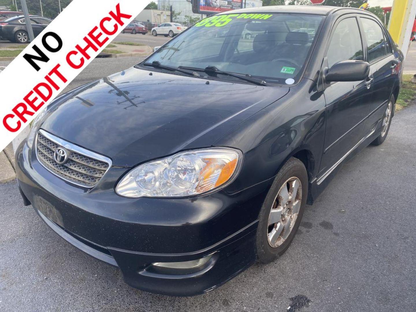 2006 BLACK TOYOTA COROLLA CE (1NXBR32E16Z) with an 1.8L engine, Automatic transmission, located at 930 E Little Creek Road, Norfolk, VA, 23518, (757) 588-0420, 36.915051, -76.244408 - Photo#0