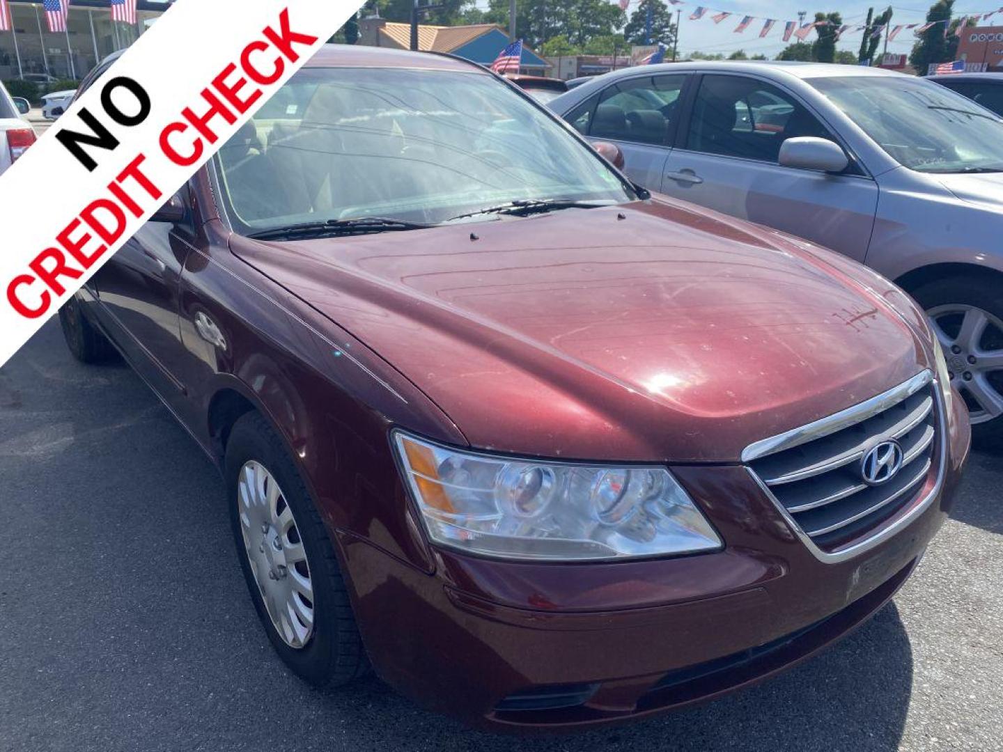 2009 BURG HYUNDAI SONATA GLS (5NPET46C49H) with an 2.4L engine, Automatic transmission, located at 930 E Little Creek Road, Norfolk, VA, 23518, (757) 588-0420, 36.915051, -76.244408 - Photo#0