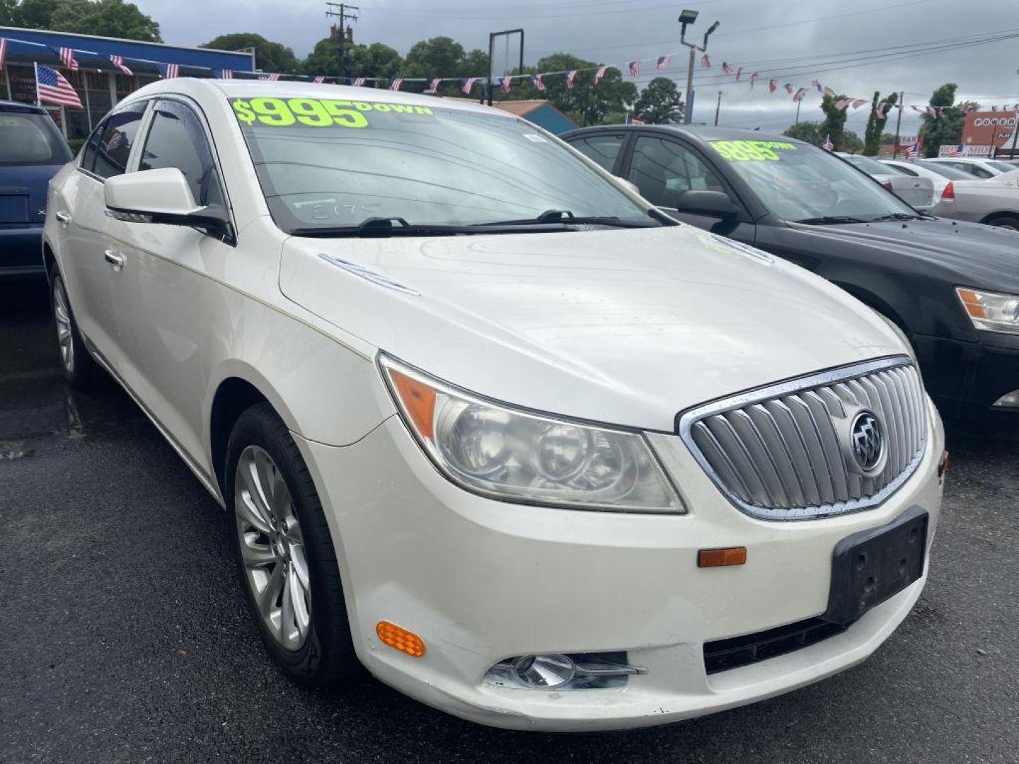 2010 WHITE BUICK LACROSSE CXL (1G4GD5EG2AF) with an 3.0L engine, Automatic transmission, located at 930 E Little Creek Road, Norfolk, VA, 23518, (757) 588-0420, 36.915051, -76.244408 - Photo#0