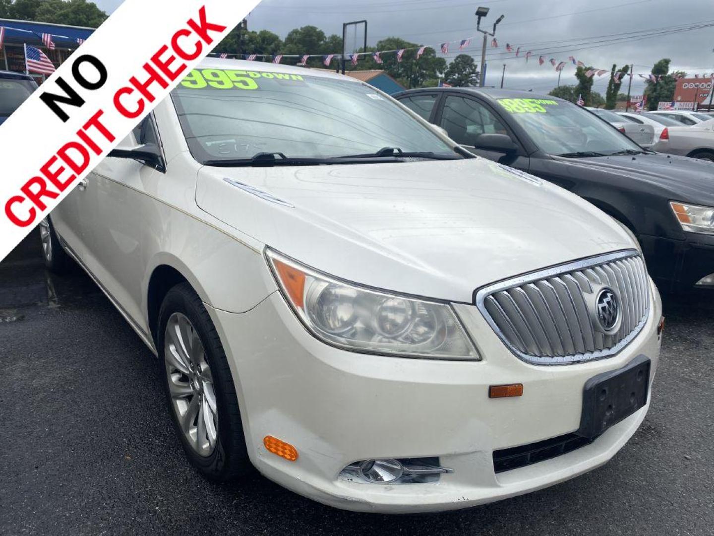 2010 WHITE BUICK LACROSSE CXL (1G4GD5EG2AF) with an 3.0L engine, Automatic transmission, located at 930 E Little Creek Road, Norfolk, VA, 23518, (757) 588-0420, 36.915051, -76.244408 - Photo#0