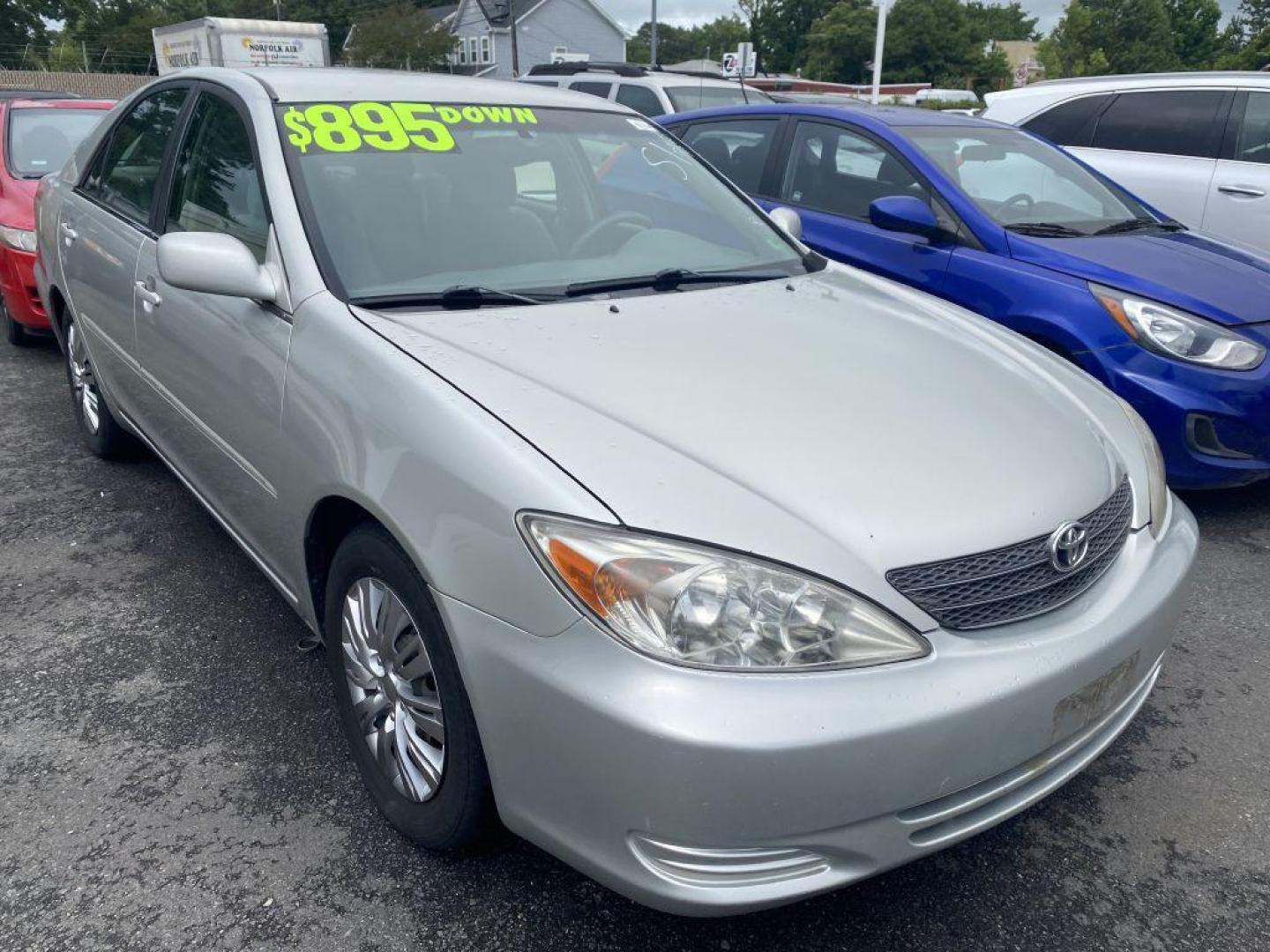 2002 SILVER TOYOTA CAMRY LE (4T1BE32K92U) with an 2.4L engine, Automatic transmission, located at 930 E Little Creek Road, Norfolk, VA, 23518, (757) 588-0420, 36.915051, -76.244408 - Photo#0