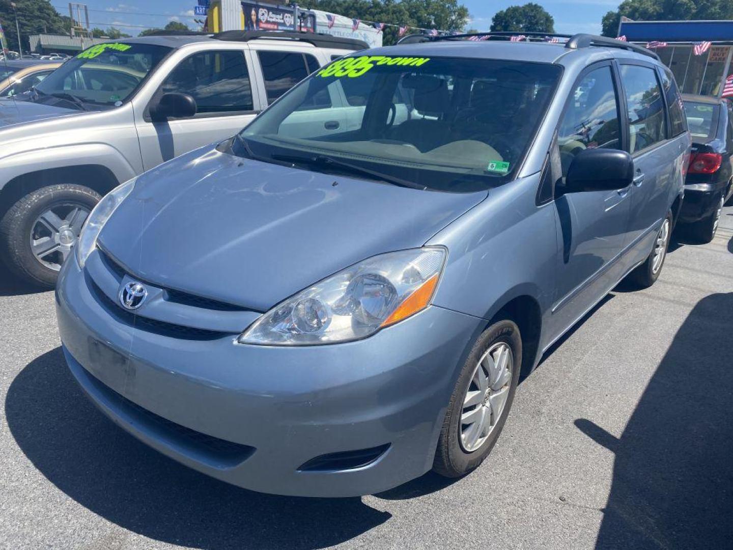 2010 BLUE TOYOTA SIENNA CE (5TDKK4CC8AS) with an 3.5L engine, Automatic transmission, located at 930 E Little Creek Road, Norfolk, VA, 23518, (757) 588-0420, 36.915051, -76.244408 - Photo#0