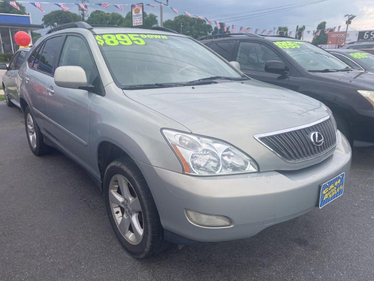 2004 SILVER LEXUS RX 330 (JTJGA31U940) with an 3.3L engine, Automatic transmission, located at 930 E Little Creek Road, Norfolk, VA, 23518, (757) 588-0420, 36.915051, -76.244408 - Photo#0