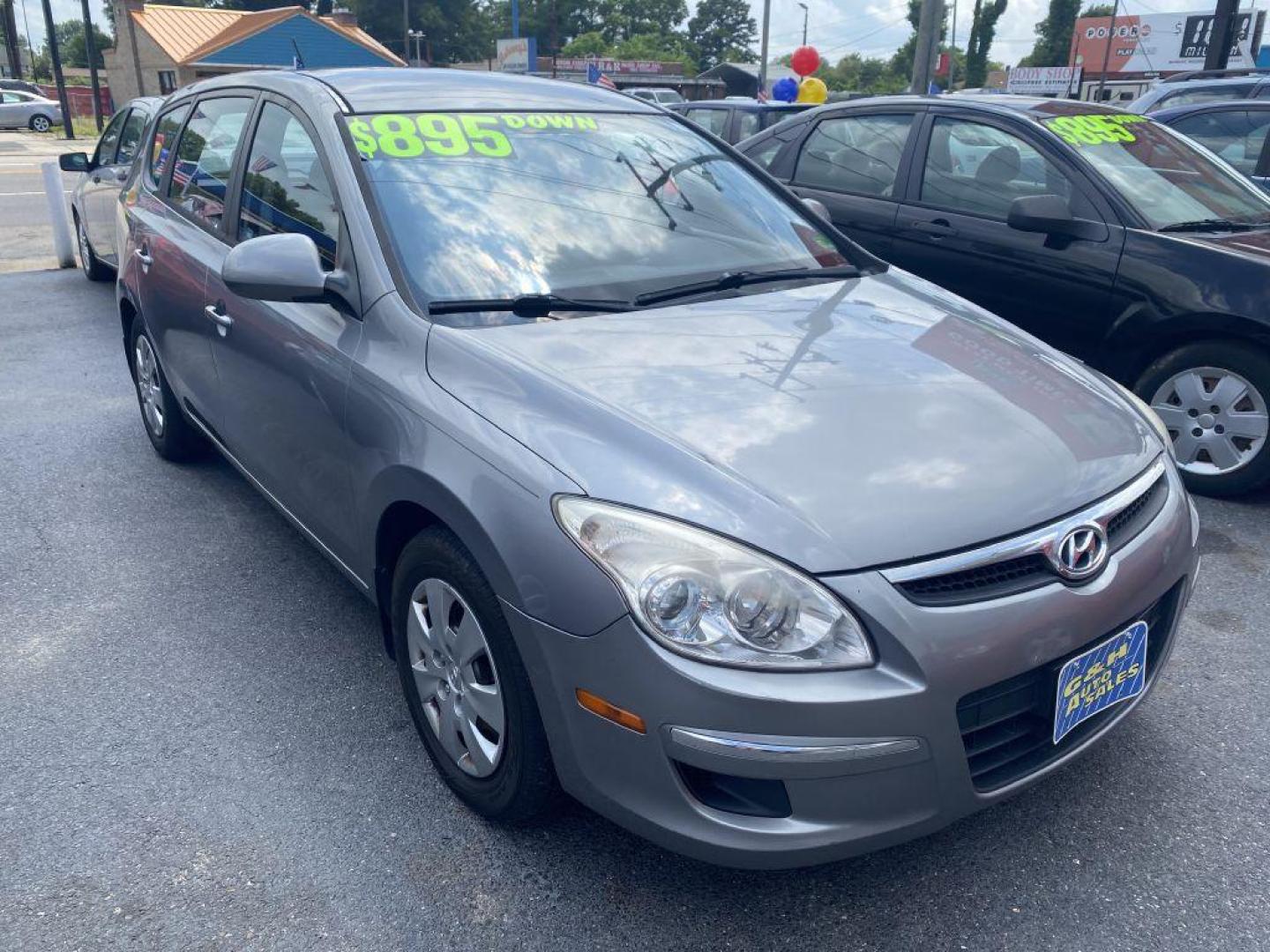2012 GRAY HYUNDAI ELANTRA TOURING GLS (KMHDB8AE7CU) with an 2.0L engine, Automatic transmission, located at 930 E Little Creek Road, Norfolk, VA, 23518, (757) 588-0420, 36.915051, -76.244408 - Photo#0