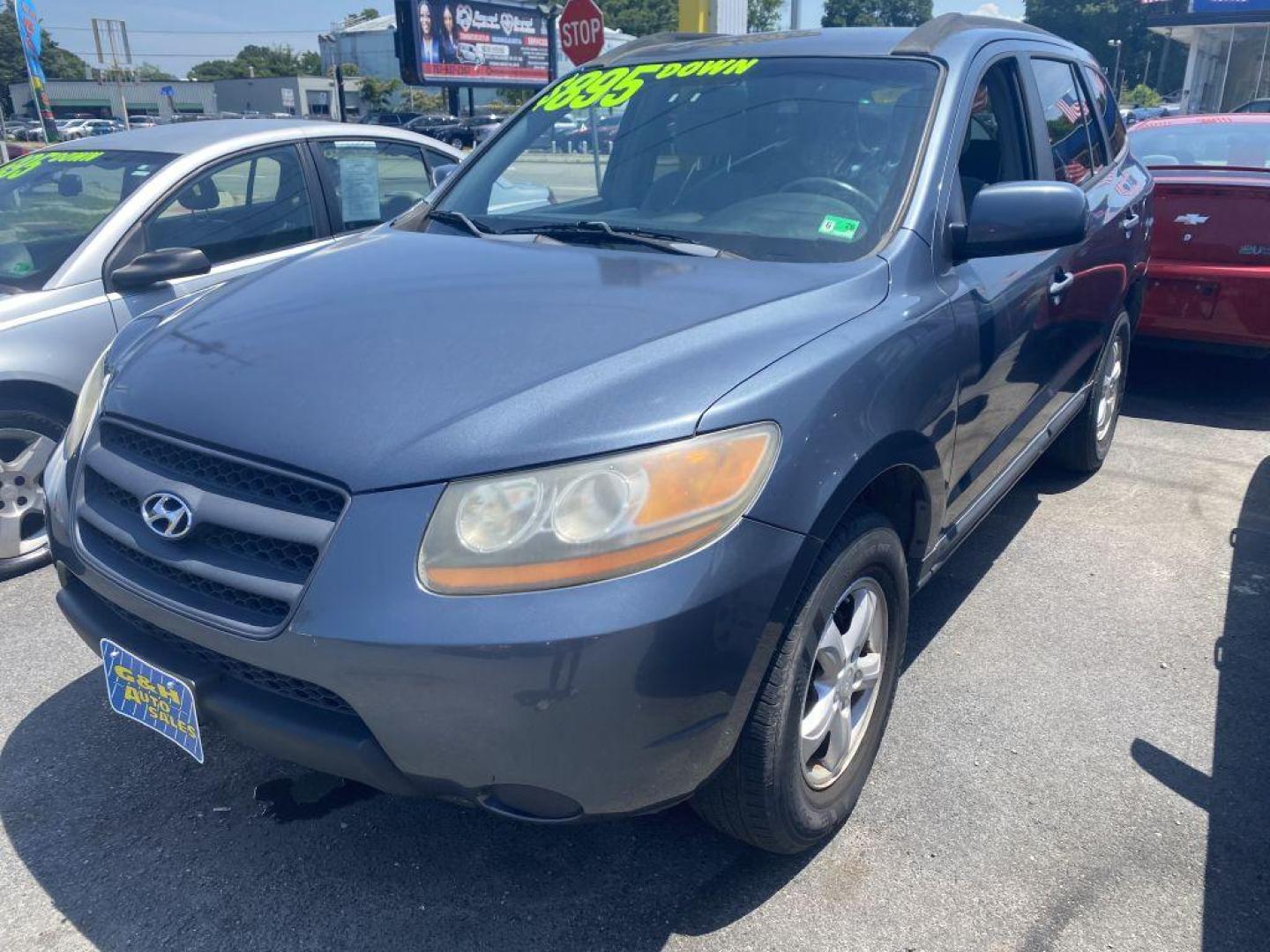 2008 GRAY HYUNDAI SANTA FE GLS (5NMSG13D98H) with an 2.7L engine, Automatic transmission, located at 930 E Little Creek Road, Norfolk, VA, 23518, (757) 588-0420, 36.915051, -76.244408 - Photo#0