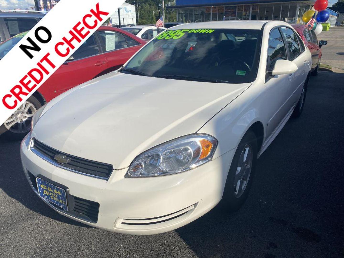 2009 WHITE CHEVROLET IMPALA 1LT (2G1WT57K091) with an 3.5L engine, Automatic transmission, located at 930 E Little Creek Road, Norfolk, VA, 23518, (757) 588-0420, 36.915051, -76.244408 - Photo#0
