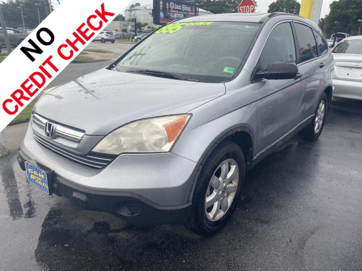 2008 SILVER HONDA CR-V EX (5J6RE48518L) with an 2.4L engine, Automatic transmission, located at 930 E Little Creek Road, Norfolk, VA, 23518, (757) 588-0420, 36.915051, -76.244408 - Photo#0
