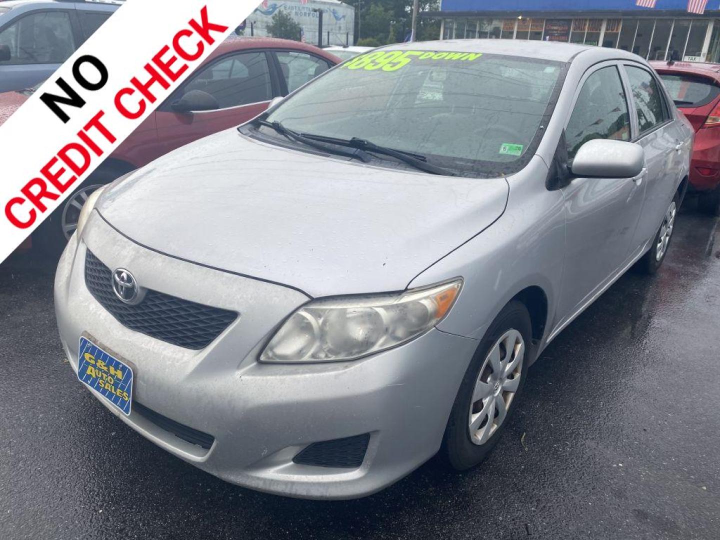 2009 SILVER TOYOTA COROLLA BASE (2T1BU40E79C) with an 1.8L engine, Automatic transmission, located at 930 E Little Creek Road, Norfolk, VA, 23518, (757) 588-0420, 36.915051, -76.244408 - Photo#0