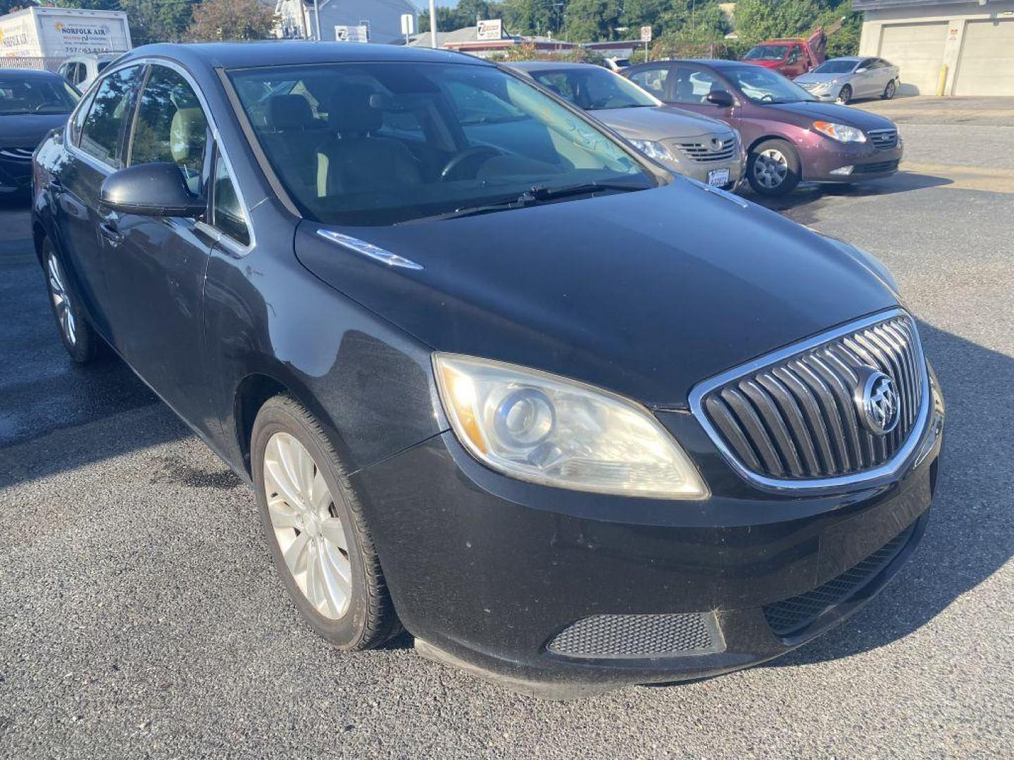 2015 BLACK BUICK VERANO (1G4PP5SK1F4) with an 2.4L engine, Automatic transmission, located at 930 E Little Creek Road, Norfolk, VA, 23518, (757) 588-0420, 36.915051, -76.244408 - Photo#0