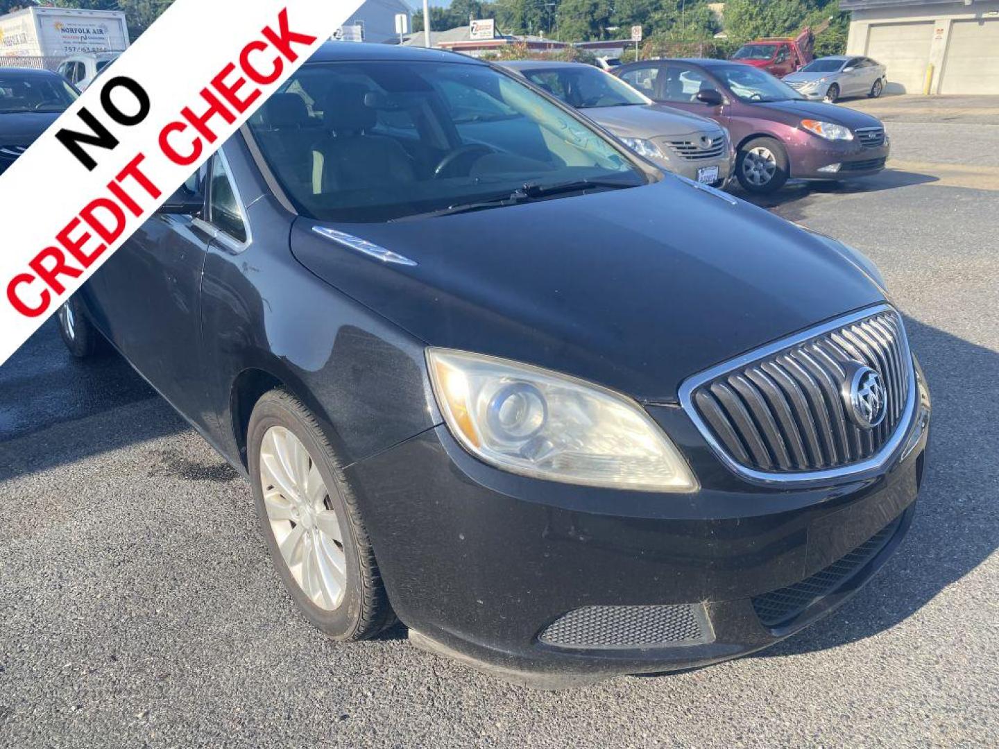 2015 BLACK BUICK VERANO (1G4PP5SK1F4) with an 2.4L engine, Automatic transmission, located at 930 E Little Creek Road, Norfolk, VA, 23518, (757) 588-0420, 36.915051, -76.244408 - Photo#0