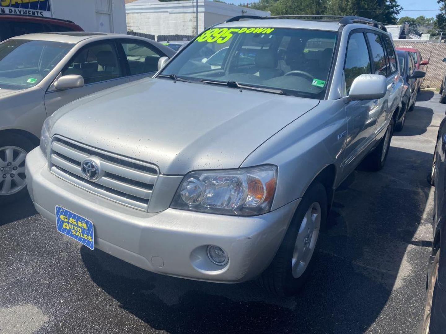 2005 SILVER TOYOTA HIGHLANDER LIMITED (JTEEP21A450) with an 3.3L engine, Automatic transmission, located at 930 E Little Creek Road, Norfolk, VA, 23518, (757) 588-0420, 36.915051, -76.244408 - Photo#0