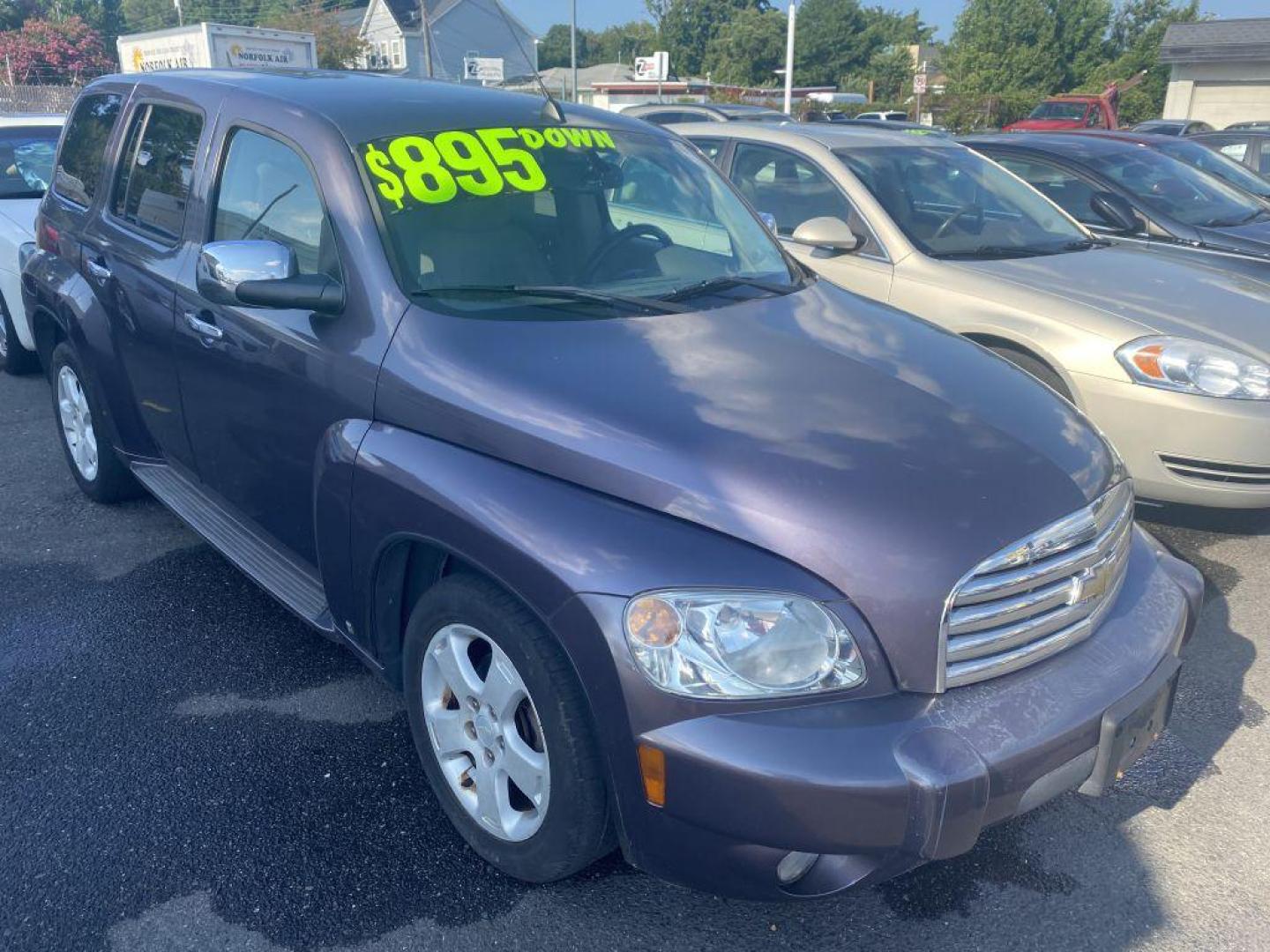 2007 PURPLE CHEVROLET HHR LT (3GNDA23P47S) with an 2.4L engine, Automatic transmission, located at 930 E Little Creek Road, Norfolk, VA, 23518, (757) 588-0420, 36.915051, -76.244408 - Photo#0