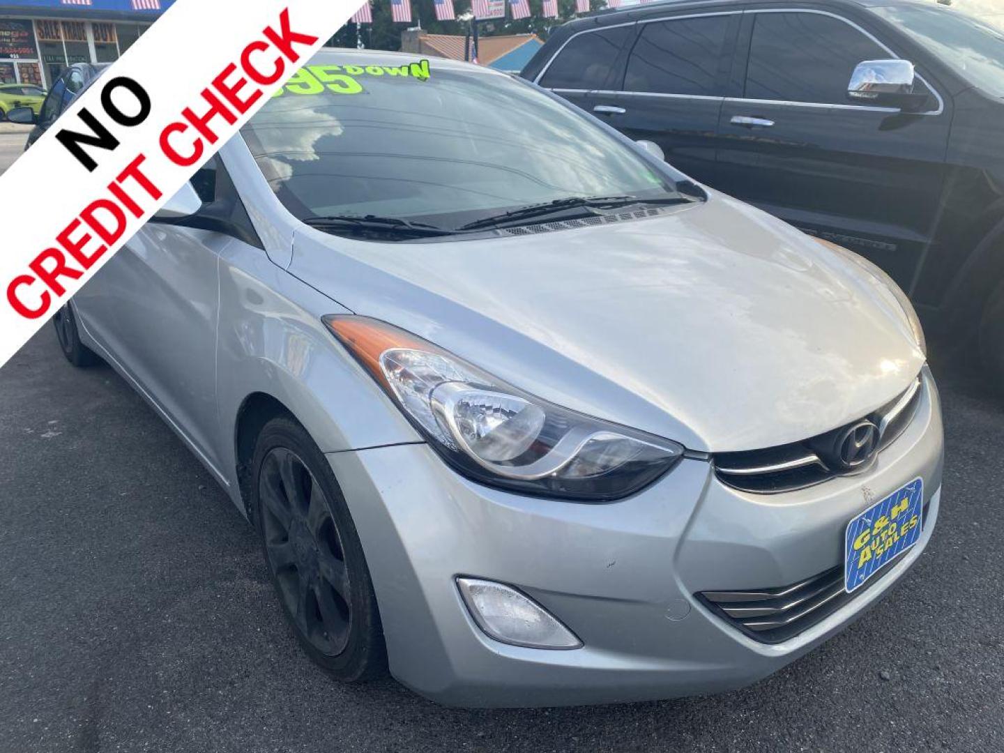 2011 SILVER HYUNDAI ELANTRA GLS (5NPDH4AEXBH) with an 1.8L engine, Automatic transmission, located at 930 E Little Creek Road, Norfolk, VA, 23518, (757) 588-0420, 36.915051, -76.244408 - Photo#0