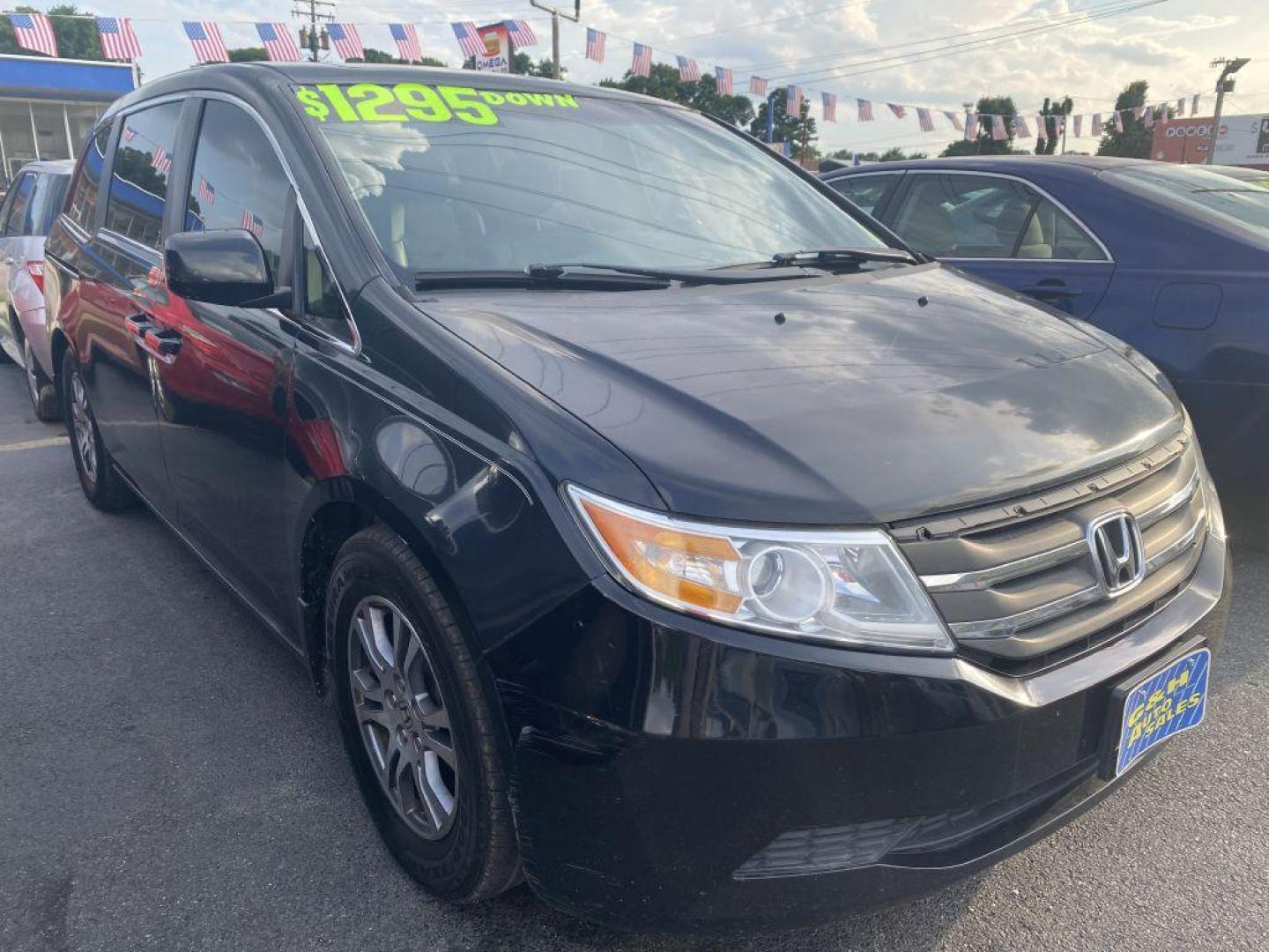 2011 BLACK HONDA ODYSSEY EXL (5FNRL5H68BB) with an 3.5L engine, Automatic transmission, located at 930 E Little Creek Road, Norfolk, VA, 23518, (757) 588-0420, 36.915051, -76.244408 - Photo#0