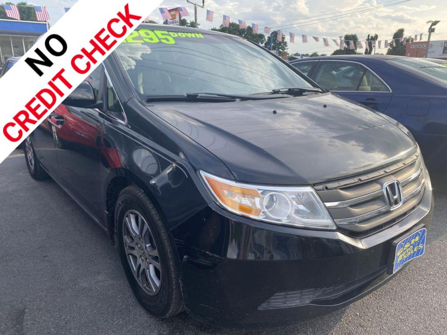 2011 BLACK HONDA ODYSSEY EXL (5FNRL5H68BB) with an 3.5L engine, Automatic transmission, located at 930 E Little Creek Road, Norfolk, VA, 23518, (757) 588-0420, 36.915051, -76.244408 - Photo#0