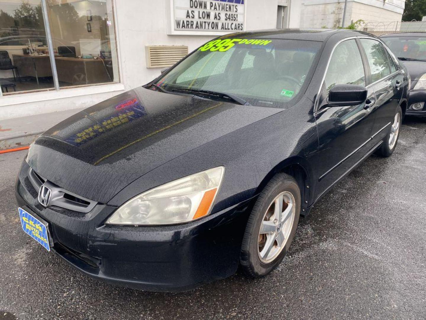 2005 BLACK HONDA ACCORD EX (1HGCM56865A) with an 2.4L engine, Automatic transmission, located at 930 E Little Creek Road, Norfolk, VA, 23518, (757) 588-0420, 36.915051, -76.244408 - Photo#0