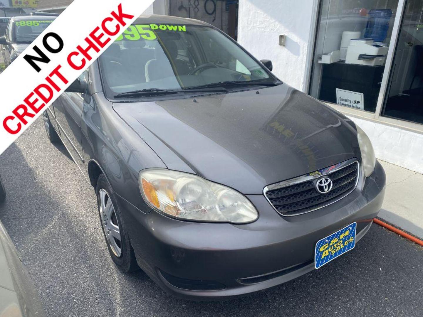 2007 GRAY TOYOTA COROLLA CE (2T1BR32E37C) with an 1.8L engine, Automatic transmission, located at 930 E Little Creek Road, Norfolk, VA, 23518, (757) 588-0420, 36.915051, -76.244408 - Photo#0