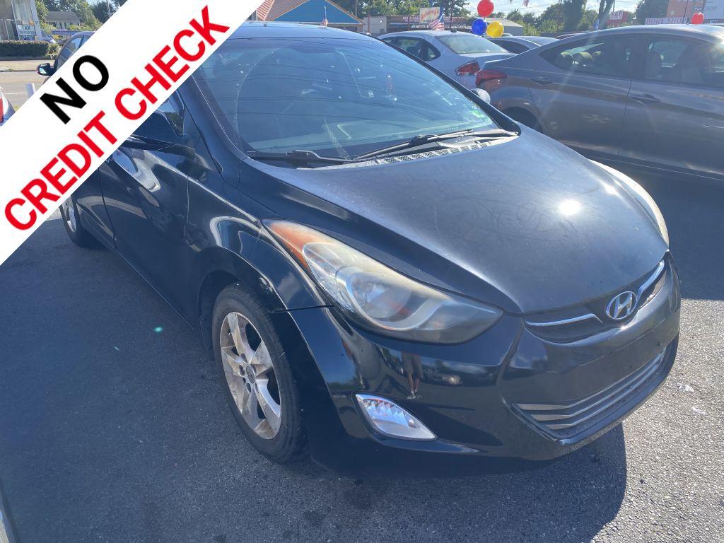 2011 BLACK HYUNDAI ELANTRA GLS (5NPDH4AE4BH) with an 1.8L engine, Automatic transmission, located at 930 E Little Creek Road, Norfolk, VA, 23518, (757) 588-0420, 36.915051, -76.244408 - Photo#0