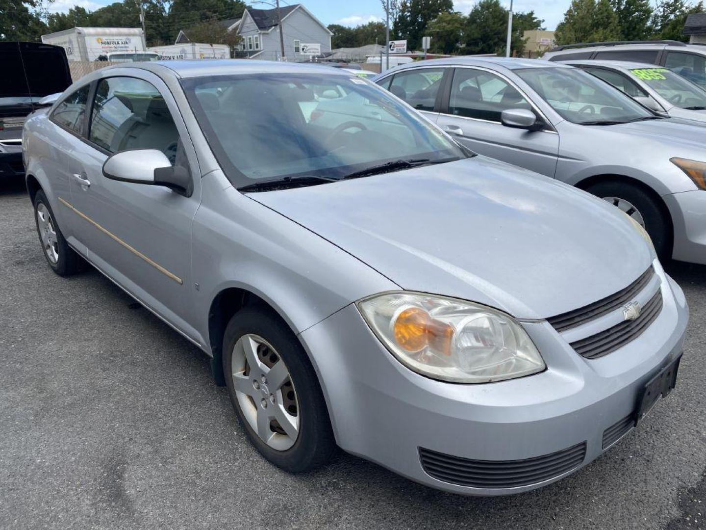 2007 SILVER CHEVROLET COBALT LT (1G1AL15F077) with an 2.2L engine, Automatic transmission, located at 930 E Little Creek Road, Norfolk, VA, 23518, (757) 588-0420, 36.915051, -76.244408 - Photo#0