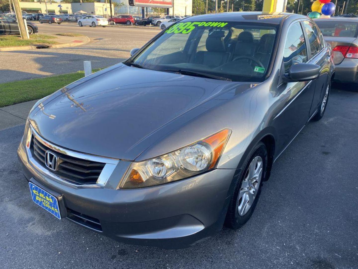 2008 GRAY HONDA ACCORD LXP (1HGCP26488A) with an 2.4L engine, Automatic transmission, located at 930 E Little Creek Road, Norfolk, VA, 23518, (757) 588-0420, 36.915051, -76.244408 - Photo#0