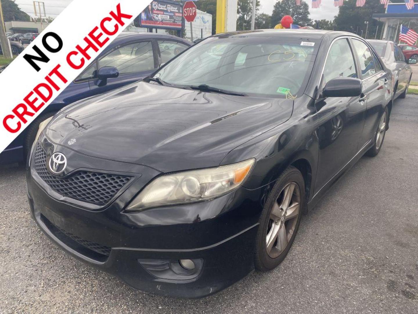 2011 BLACK TOYOTA CAMRY SE (4T1BK3EK9BU) with an 3.5L engine, Automatic transmission, located at 930 E Little Creek Road, Norfolk, VA, 23518, (757) 588-0420, 36.915051, -76.244408 - Photo#0